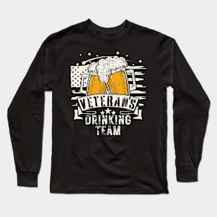 Veteran's Drinking Team Long Sleeve T-Shirt